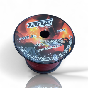 TARGA  CABLE 8 GAUGE 100% 100MTR