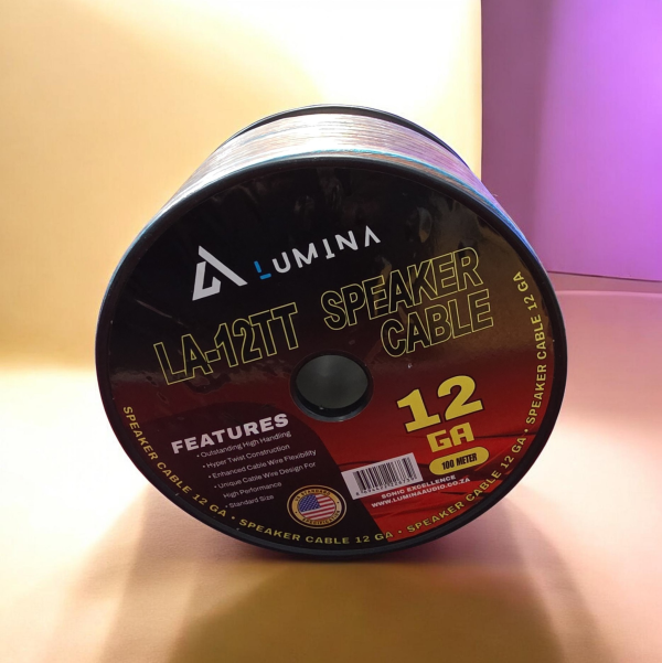 LUMINA CABLE 12 GAUGE SPK ROLL 100MTE