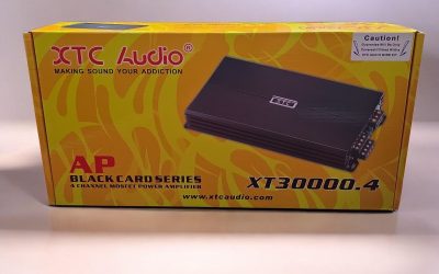 XTC AMPLIFIER30000W 4CH BLACK CARD SERIE