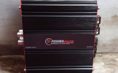 POWERBASS AMPLIFIER 4CH 12000W 4X240WRMS