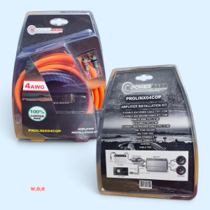 POWERBASS 4G WIRING KIT 100%COPPER1800W